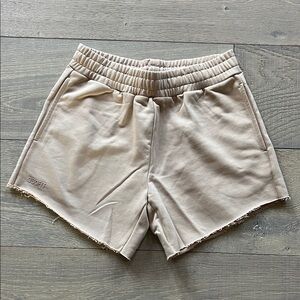 J80 Fit Large Sweat Shorts Raw Hem New With Tags